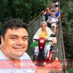 Puentes colgantes accesibles para adultos mayores en Fortuna de San Carlos